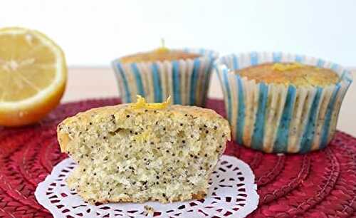 Muffins légers au citron et graines de pavot à 2 SP