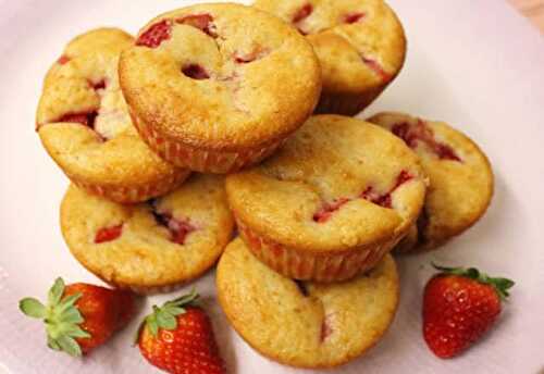 Muffins Légers au Yaourt et aux Fraises