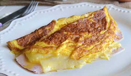 Omelette jambon-emmental WW