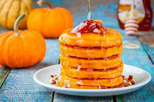 Pancakes épicés au potiron