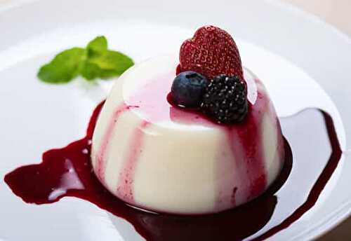 Panna cotta au yaourt