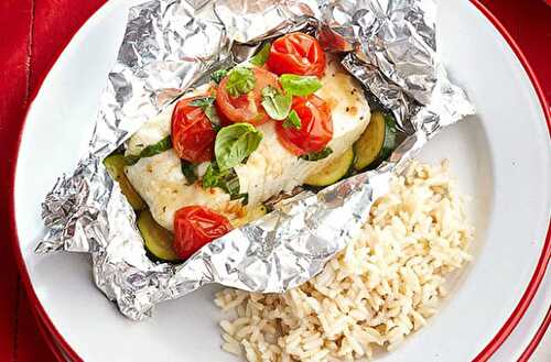 Papillote de poisson