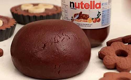 Pâte Sablée au Nutella au Thermomix