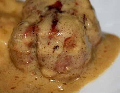 Paupiettes de veau sauce moutarde avec Thermomix