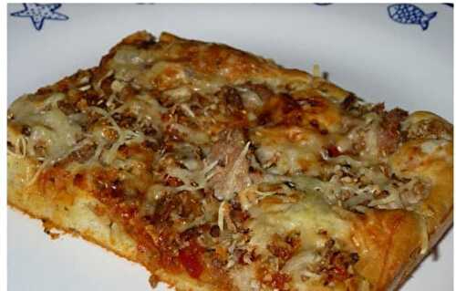 Pizza liquide au thon avec Thermomix