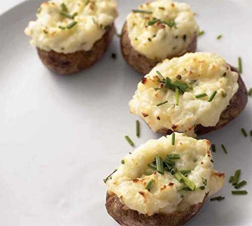 Pommes de terre à la sauce ciboulette