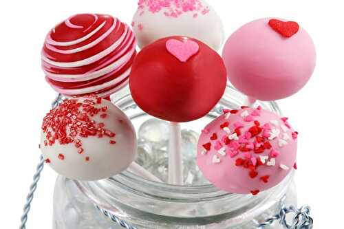 Pop cakes saint valentin