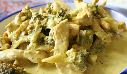 Poulet au Curry et Brocoli WW