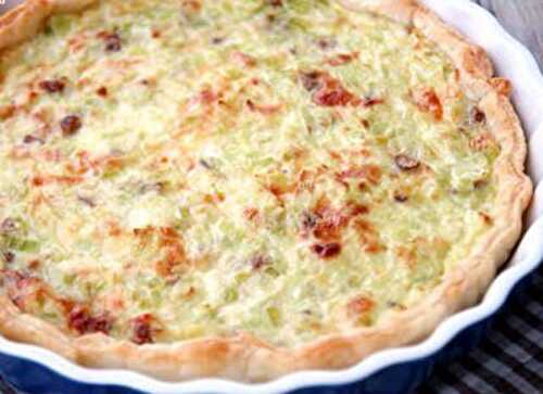 Quiche aux Poireaux et Chèvre Frais