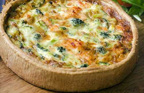 Quiche lorraine au brocoli WW