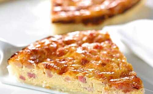 Quiche Lorraine Sans Pâte Légère et Express