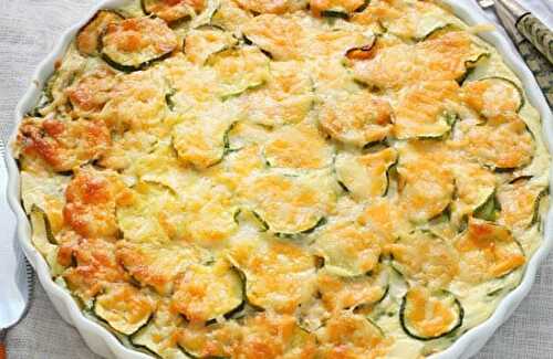 Quiche sans pâte aux courgettes WW