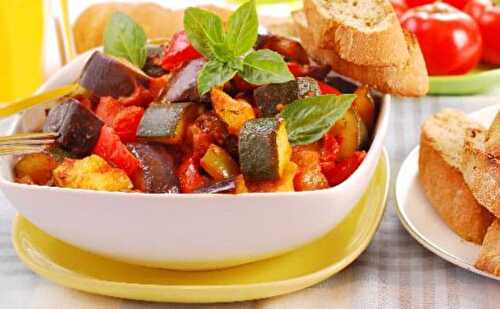 Ratatouille au chorizo avec Thermomix