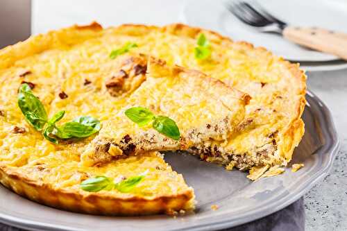 Recette de la quiche au thon