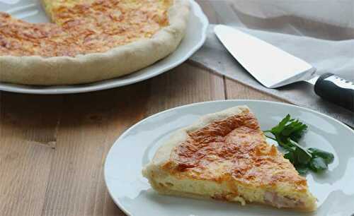 Recette de la quiche lorraine allégée