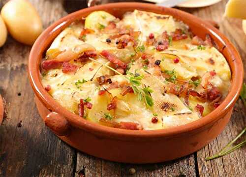 Recette de la tartiflette légère