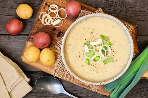 Recette simple et savoureuse : La crème de poireaux et pommes de terre