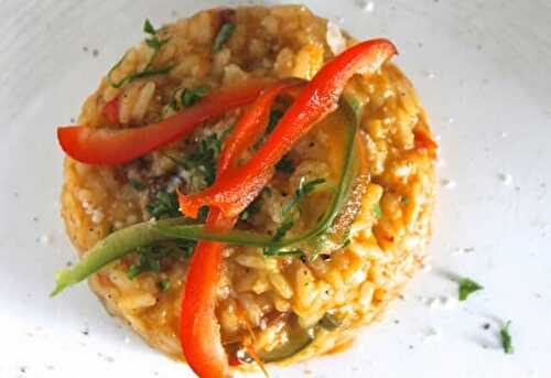 Risotto aux poivrons WW