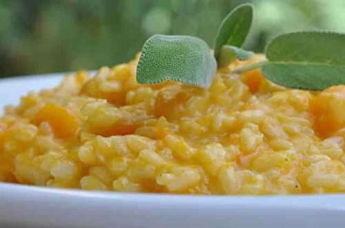 Risotto Crémeux au Potiron au Thermomix