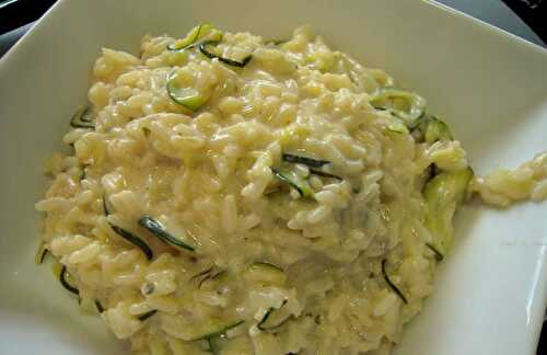 Risotto léger aux courgettes weight watchers
