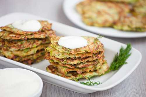 Röstis de courgette et pomme de terre