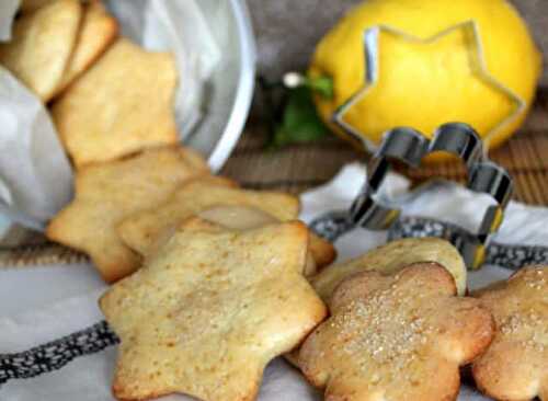 Sablés au Citron et au Yaourt