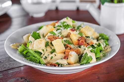 Salade césar à la sauce légère