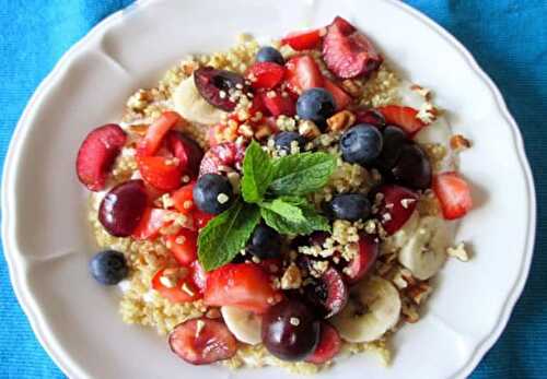 Salade de Fruits au Quinoa