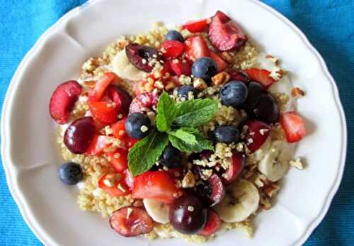 Salade de Fruits au Quinoa