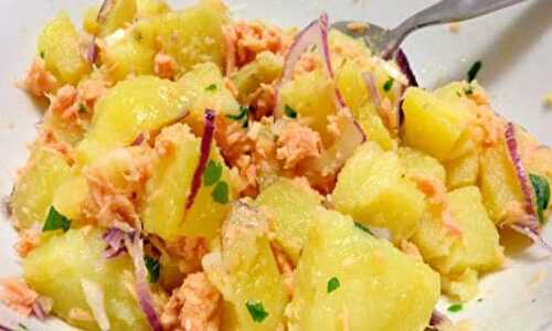 Salade de Pommes de Terre au Saumon