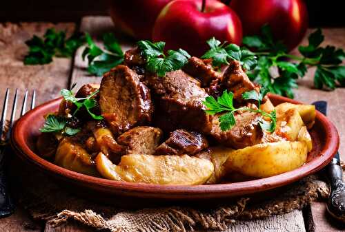 Sauté de porc au cidre la délicieuse combinaison de saveurs