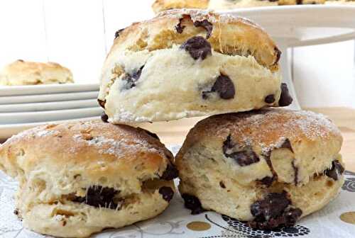 Scones aux Pépites de Chocolat au Thermomix