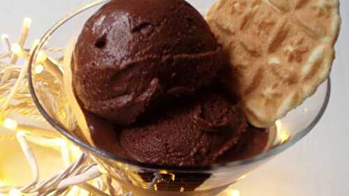 Sorbet au chocolat avec Thermomix