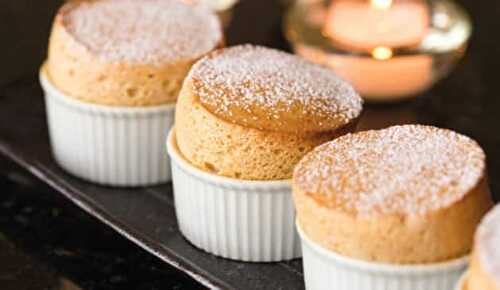 Soufflé au caramel au beurre salé avec Thermomix