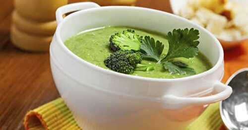 Soupe aux brocolis