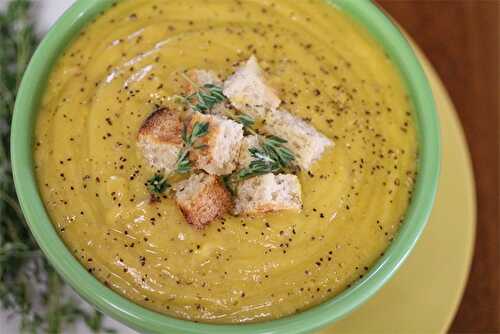 Soupe de légumes à la crème au Thermomix