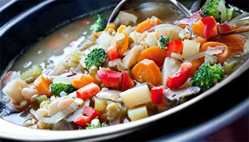 Soupe de légumes détox