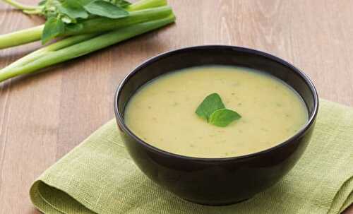 Soupe de poireaux au Boursin au Thermomix