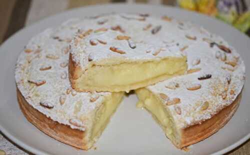 Tarte à la crème anglaise avec Thermomix