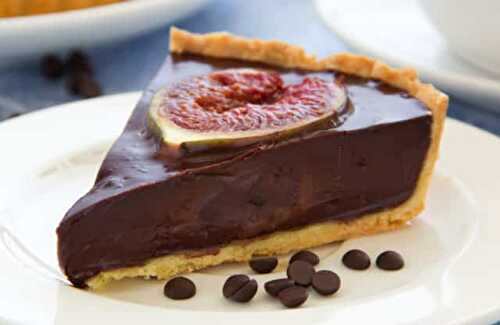 Tarte au chocolat et figues avec Thermomix