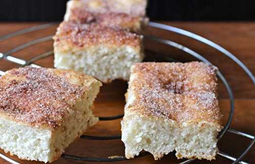 Tarte au sucre briochée au Thermomix