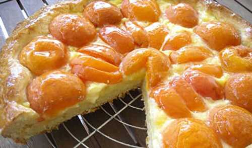 Tarte aux abricots amandine avec thermomix