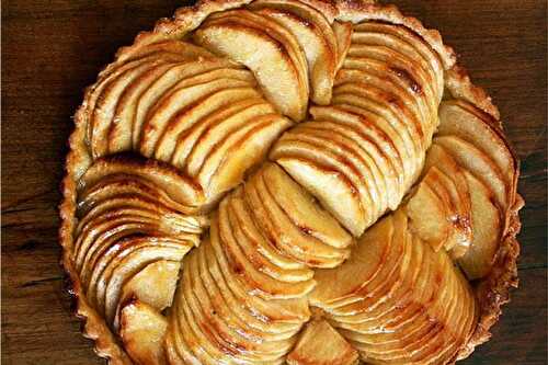 Tarte aux pommes légère