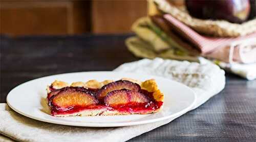 Tarte aux prunes avec Thermomix