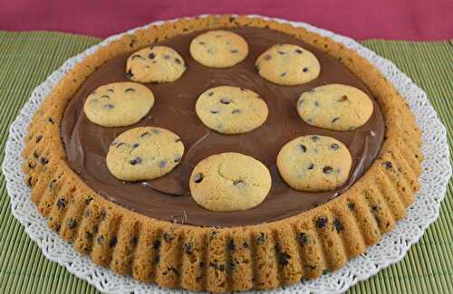 Tarte renversée façon cookie au Thermomix