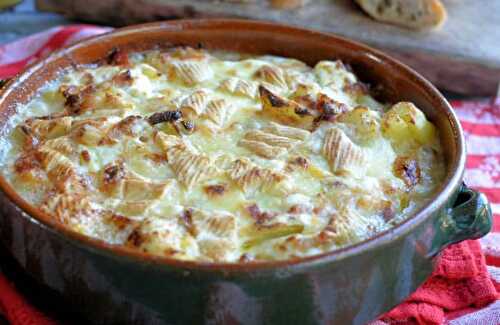 Tartiflette légère aux endives