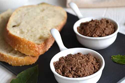 Tartinade de foie au Thermomix