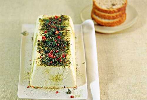 Terrine au ricotta et aux herbes au Thermomix