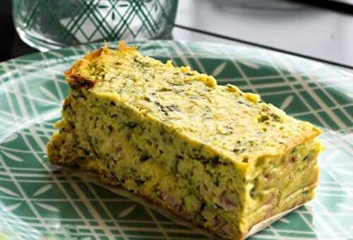 Terrine légère de courgettes au curry WW