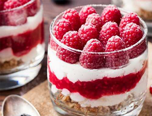 Tiramisu aux framboises